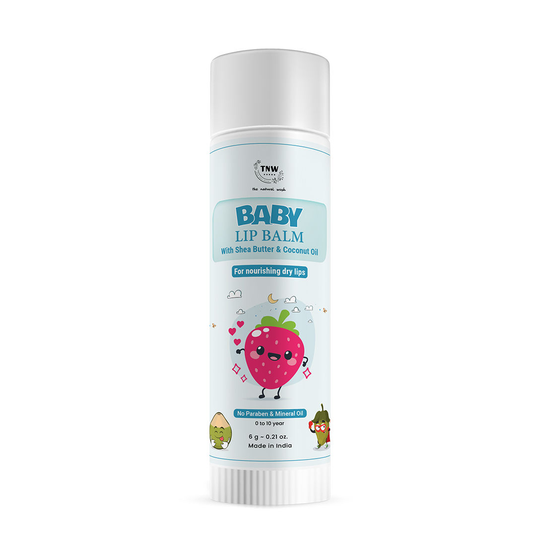 Buy TNW - The Natural Wash Baby Lip Balm for Dry Lips | Lip Balm for Kids | With Shea Butter & Coconut Oil - Purplle