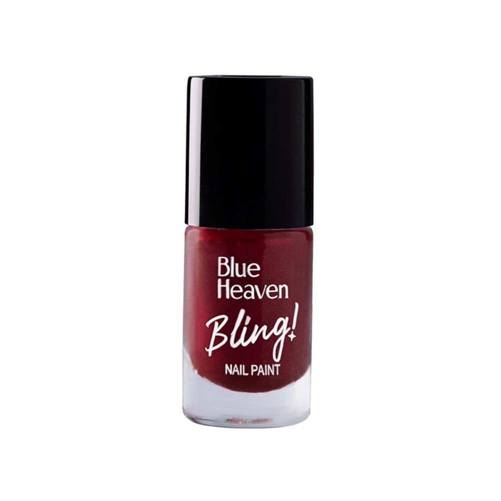 Buy Blue Heaven Bling Nail Paint - 719 Ruby Spark, 8ml - Purplle