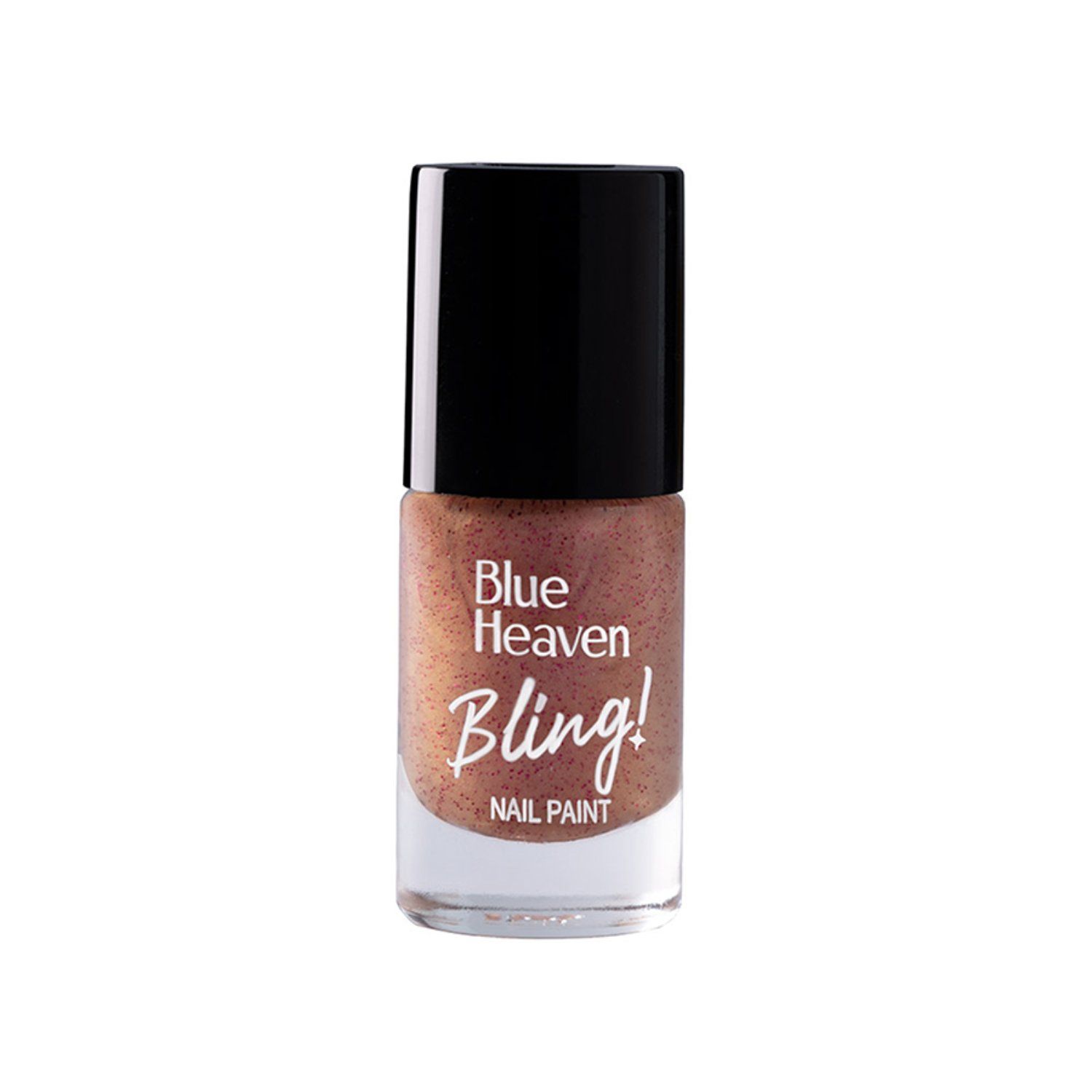 Buy Blue Heaven Bling Nail Paint - 805 Brilliant Earth, 8ml - Purplle