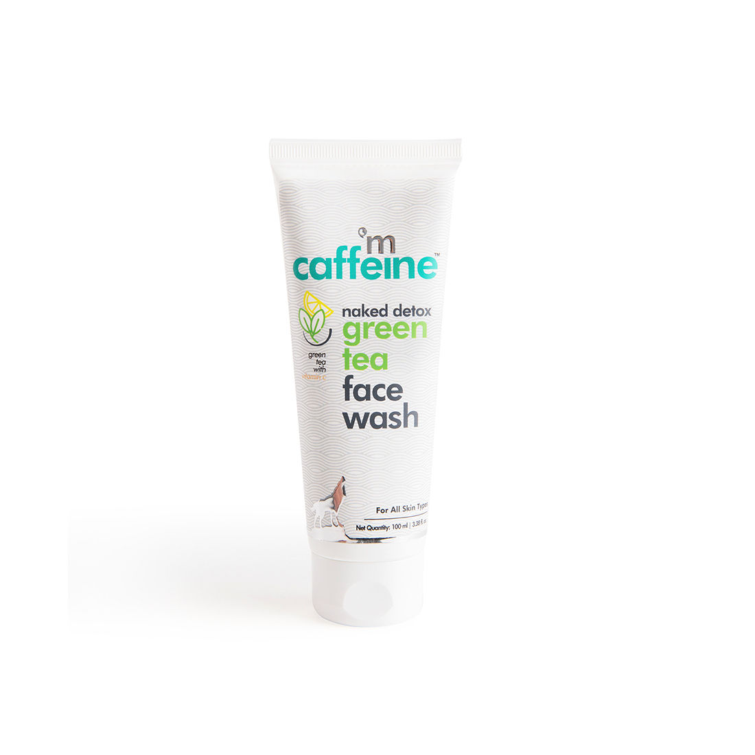 Buy FREE mCaffeine Naked Detox Green Tea Face Wash(100 ml) - Purplle