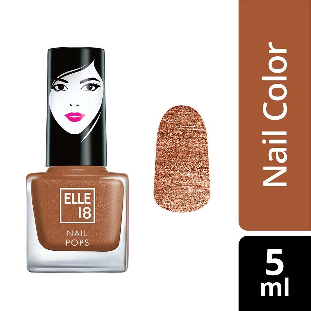 Buy Elle 18 Nail Pops Nail Polish Shade (154) 5 ml Online | Flipkart  Health+ (SastaSundar)