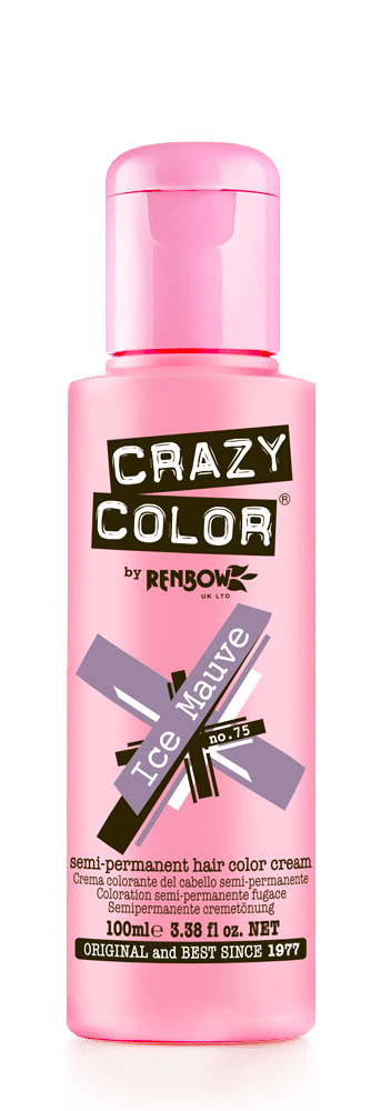 Buy CRAZY COLOR ICE MAUVE-75 - 100 ML Bottle - Purplle