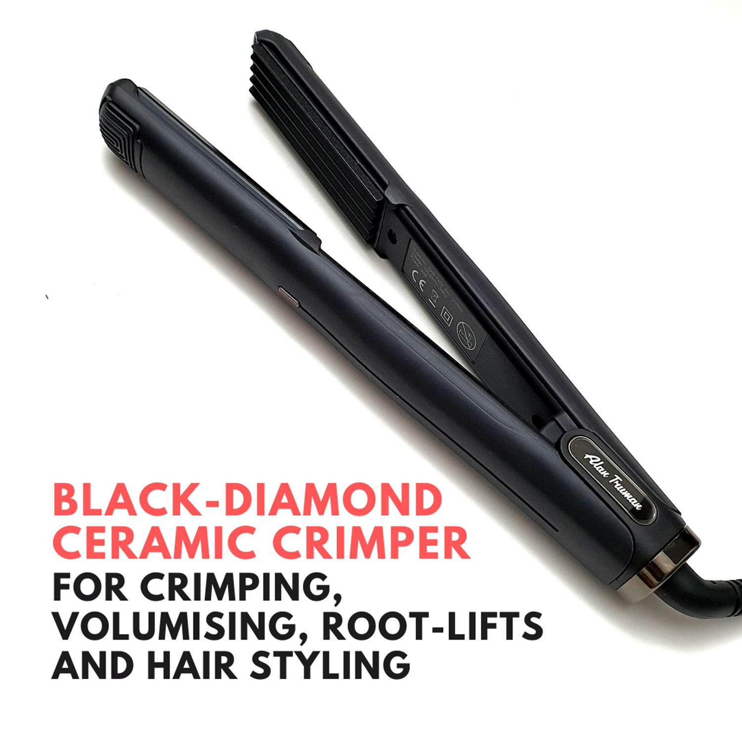 Black diamond infrared hair straightener sales