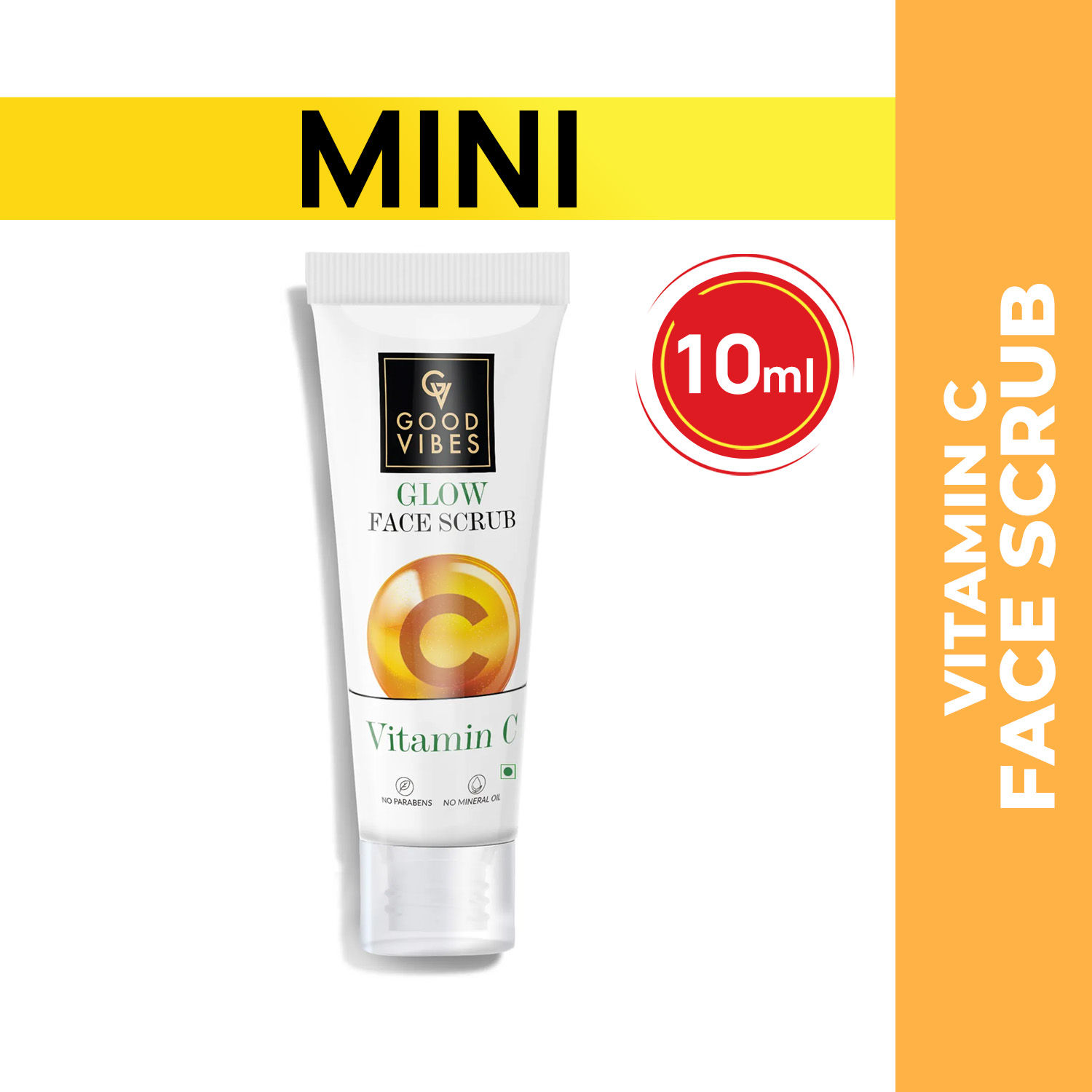 Buy Good Vibes Vitamin C Glow Face Scrub (10 g) - Purplle