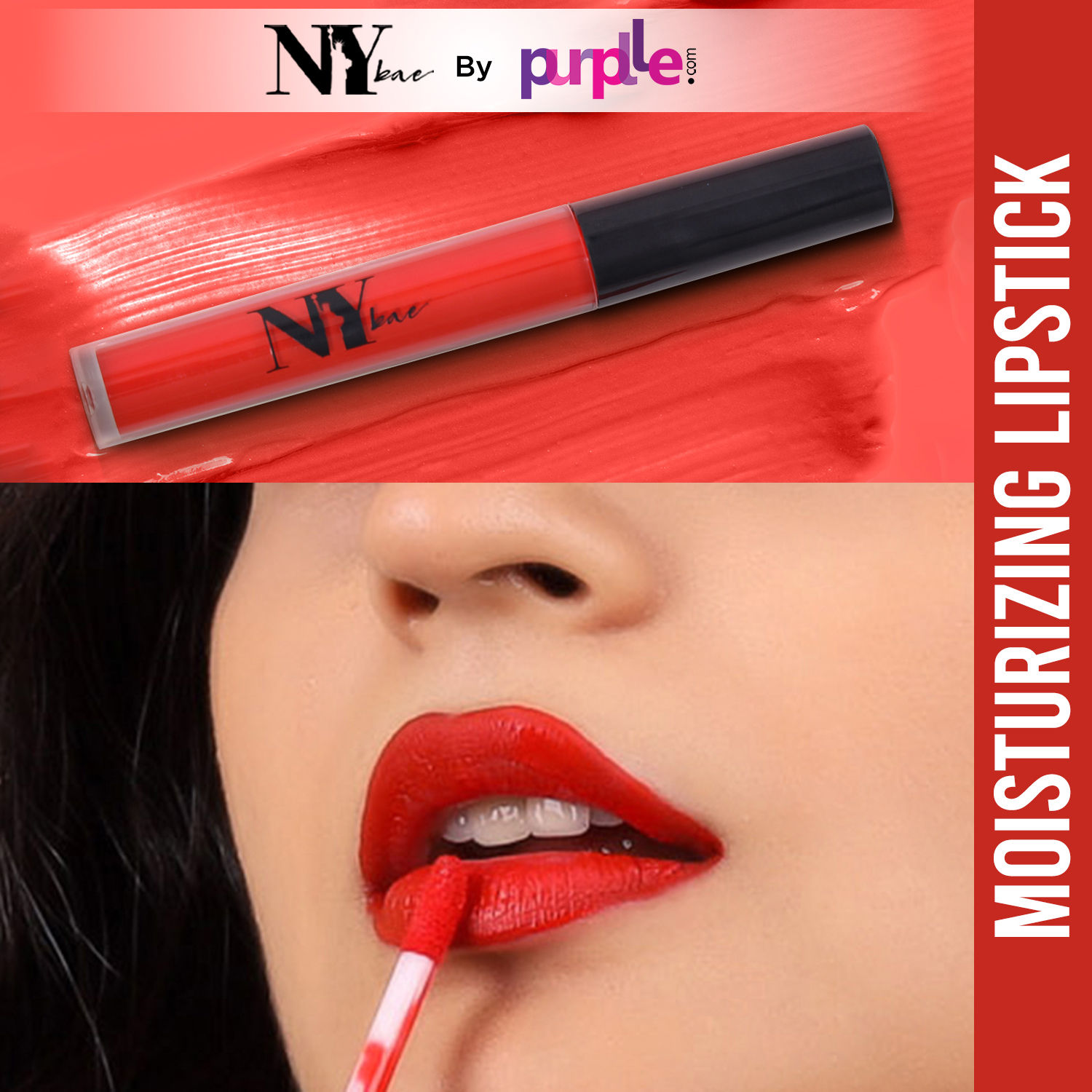 Buy NY Bae Moisturizing Liquid Lipstick | Red | Matte | Hydrating With Vitamin E - Cranky Yankee 10 (2.7 ml) - Purplle