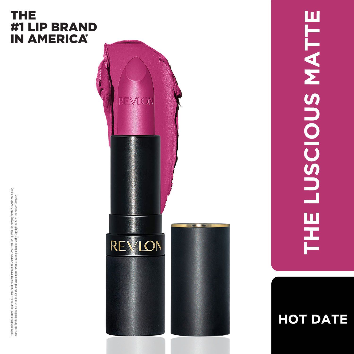 Buy Revlon Super Lustrous The Luscious Matte Lipstick - Hot Date - Purplle