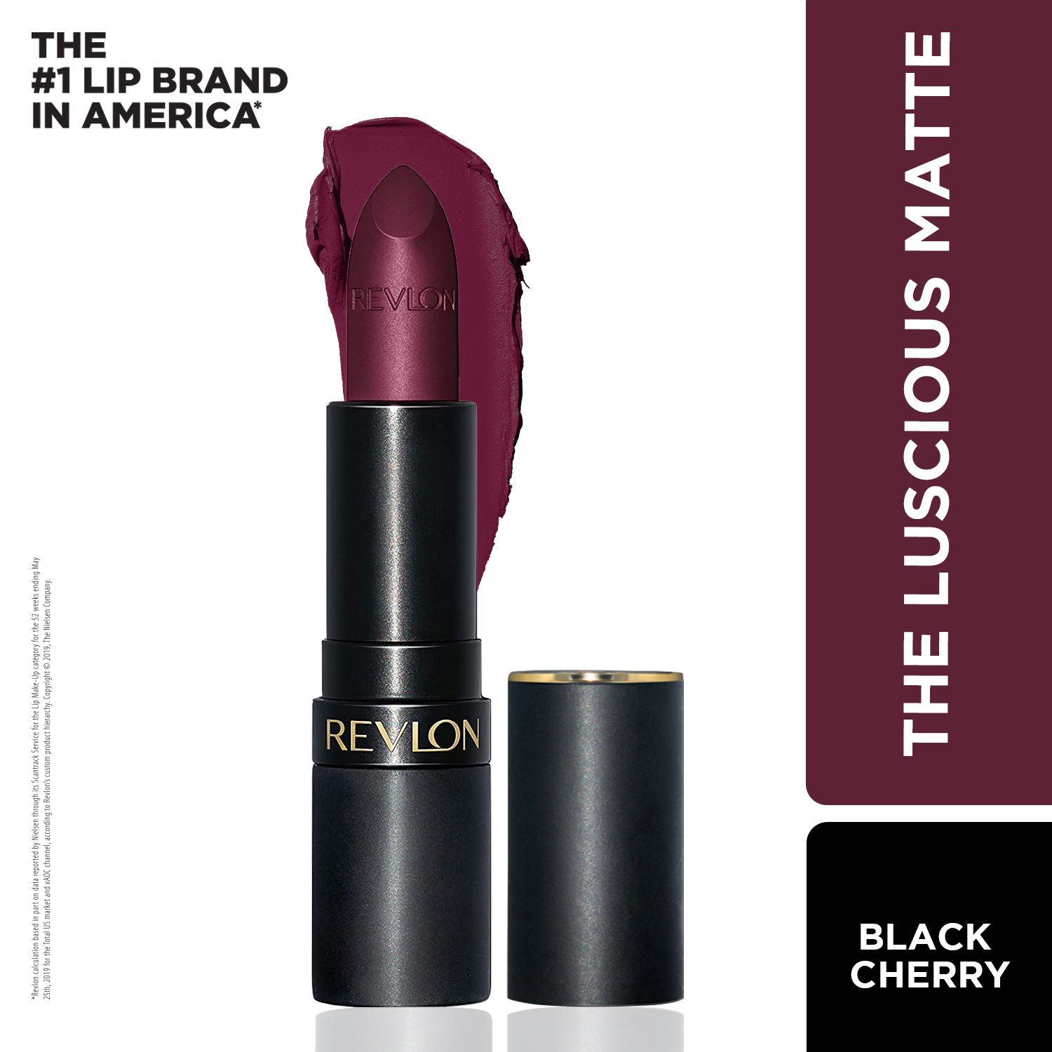 Buy Revlon Super Lustrous The Luscious Matte Lipstick - Black Cherry - Purplle