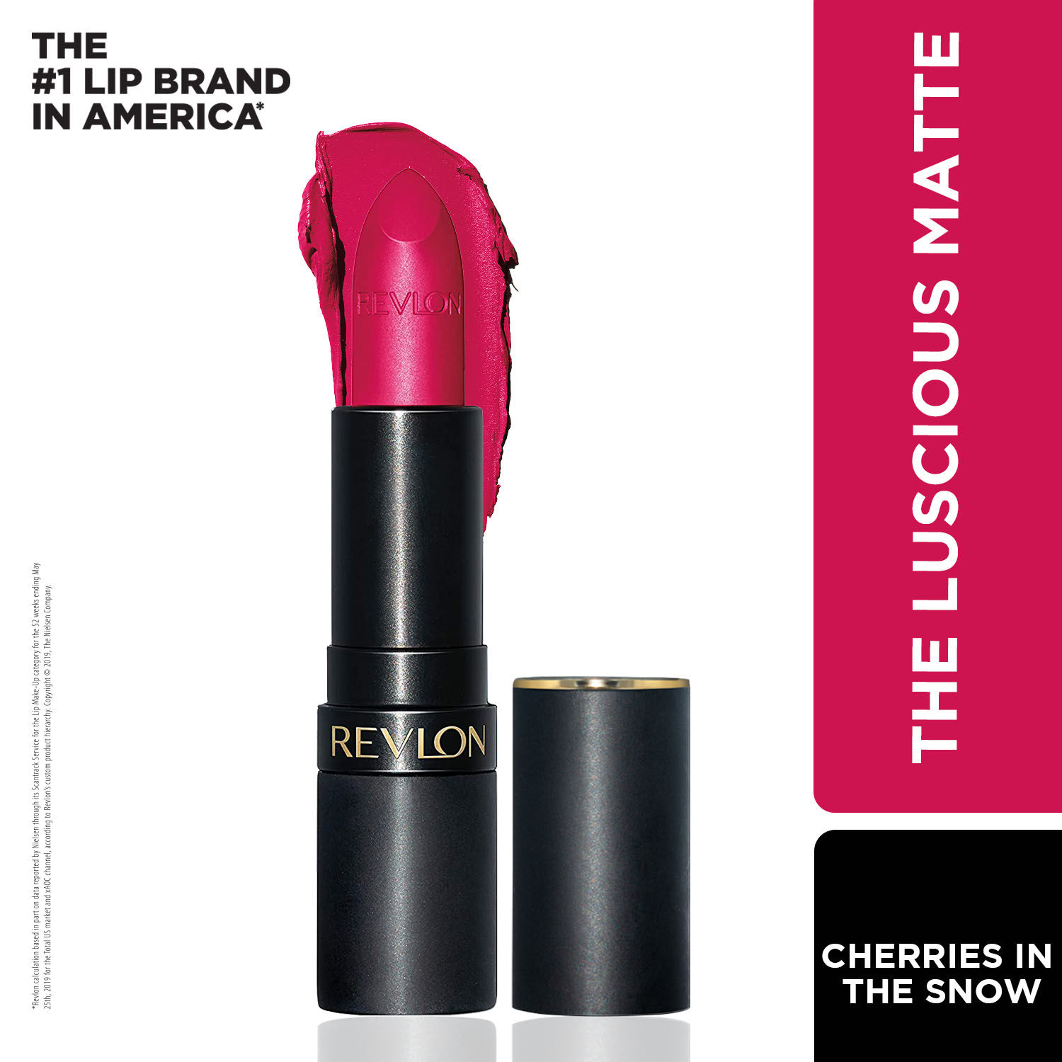 Buy Revlon Super Lustrous The Luscious Matte Lipstick - Cherries In The Snow - Purplle