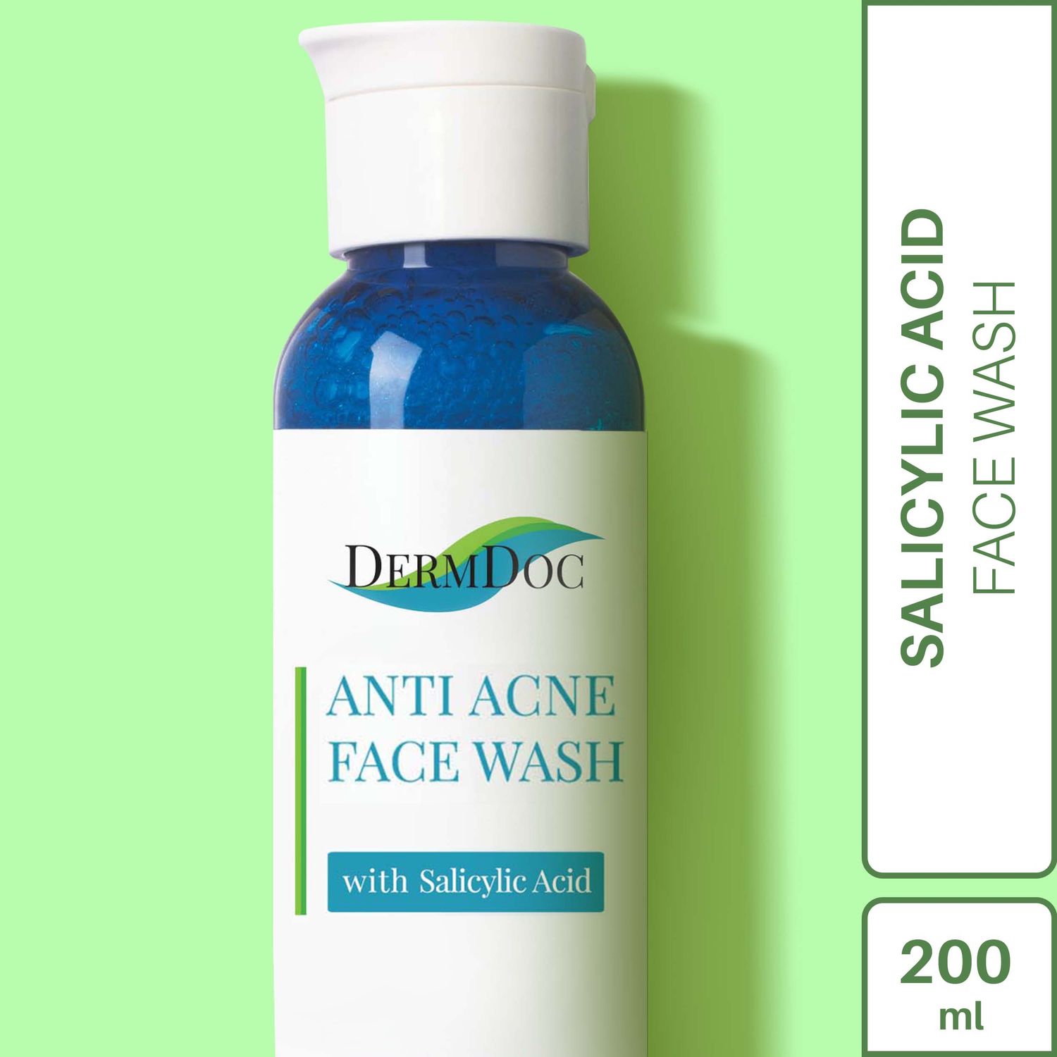 Buy DermDoc Salicylic Acid Face Wash for Acne (200 ml) - Purplle