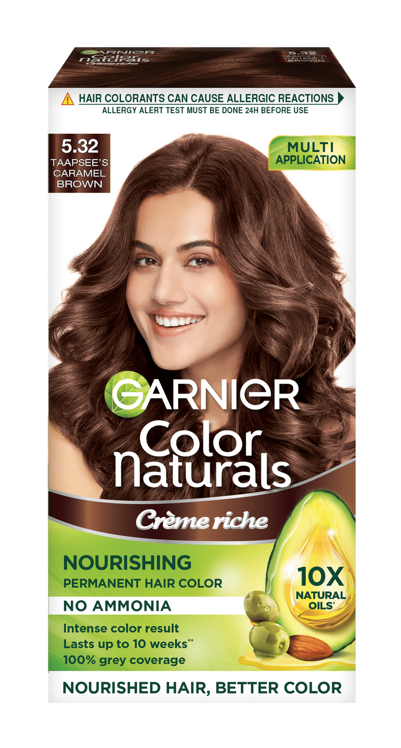 Buy Garnier Color Naturals Mini, Shade 5.32 Taapsee's Caramel Brown - Purplle