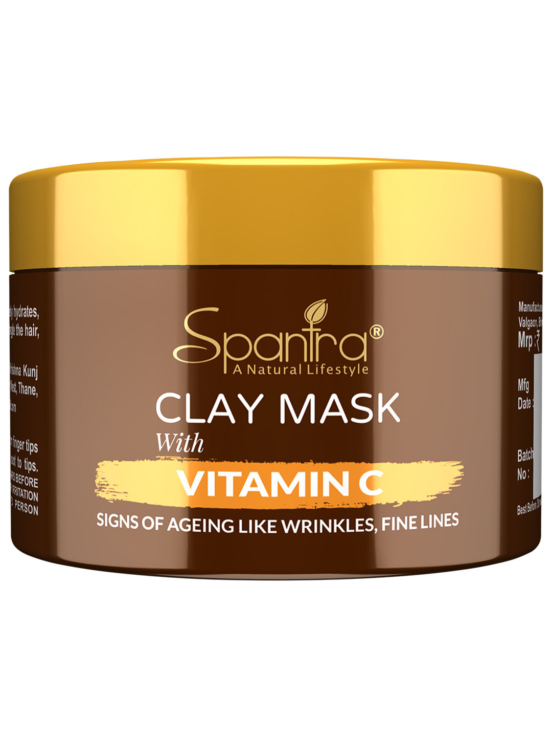 Buy Spantra Vitamin C Clay Mask (125 g) - Purplle