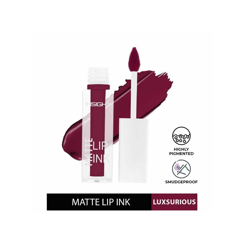 Buy Insight Cosmetics Matte Lip Ink(Lg-43)_Luxurious - Purplle