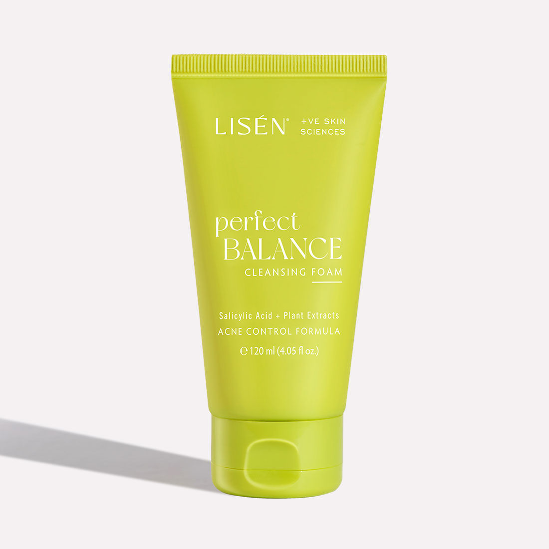 Buy LISEN Perfect Balance Cleansing Foam, 120 ML | Formulated with Salicylic Acid + Plant Extract for Acne, Blackheads & Whiteheads (Women & Men) - Purplle