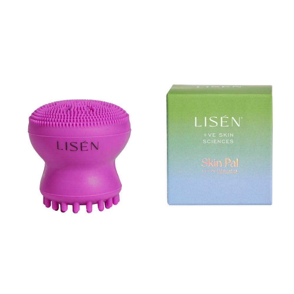 Buy LISEN Skin Pal, 1 Unit Silicon Exfoliator | (Women & Men) - Mint - Purplle