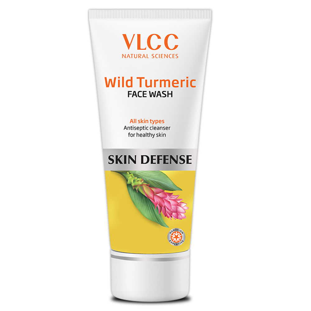 Buy VLCC Skin Defense Wild Turmeric Face Wash (80 ml) - Purplle