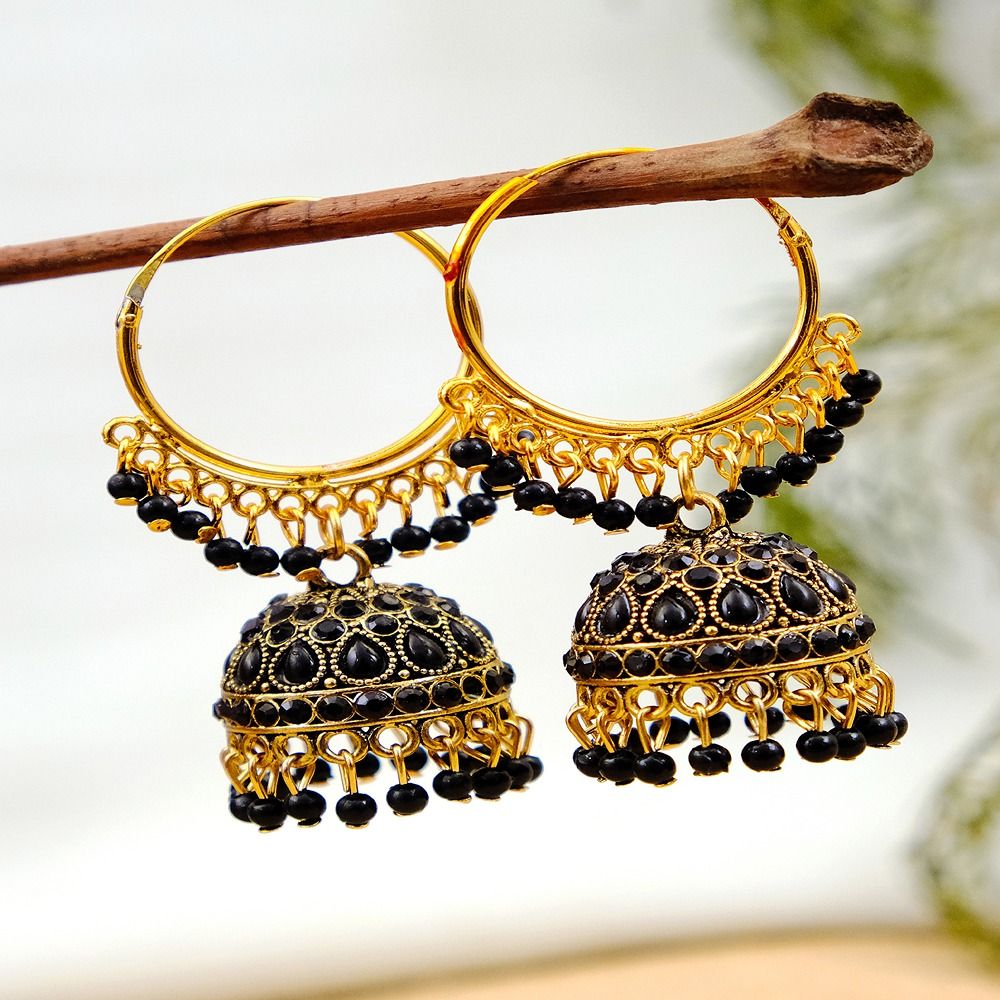 Beautiful Trendy 5 in 1 Latest Design Oxidized Earrings for Women Wear in  Puja Festive / Wedding /