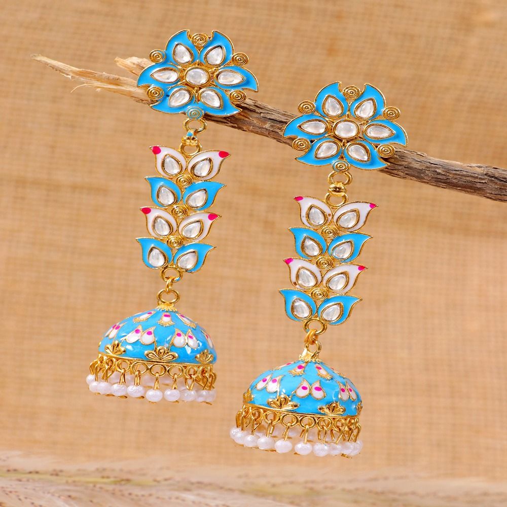 Buy Crunchy Fashion Jewellery Earrings for Girls Fancy Party Wear Earrings  for Women Online at desertcartKUWAIT