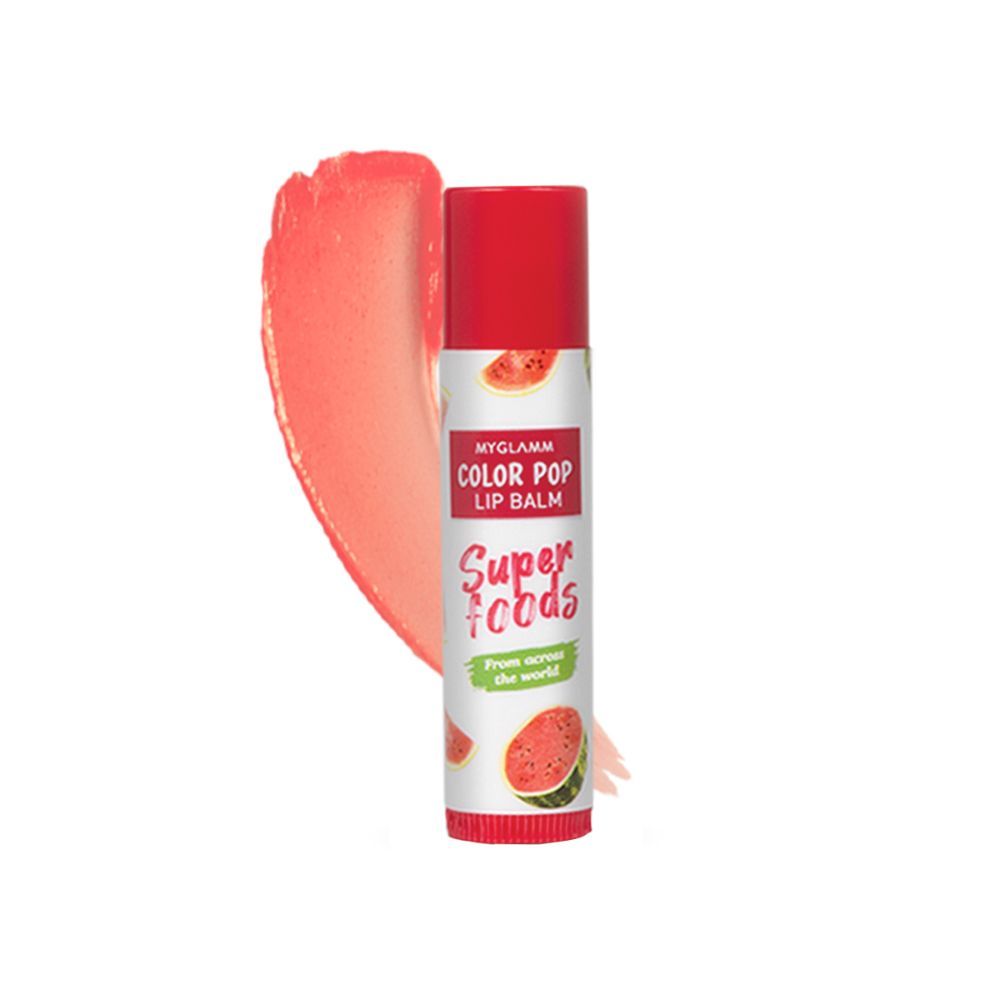 Buy MyGlamm Color Pop Lip Balm-Watermelon -(4.6 g) - Purplle