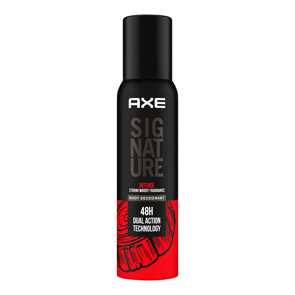 Buy Axe Signature Intense Long Lasting No Gas Deodorant Bodyspray Perfume For Men 154 ml - Purplle
