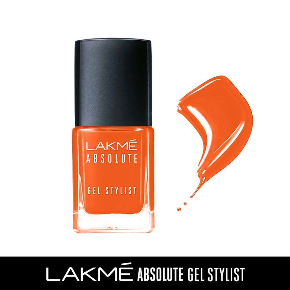 Buy Lakme Absolute Gel Stylist Nail Color, 99 Pumpkin, 12ml - Purplle