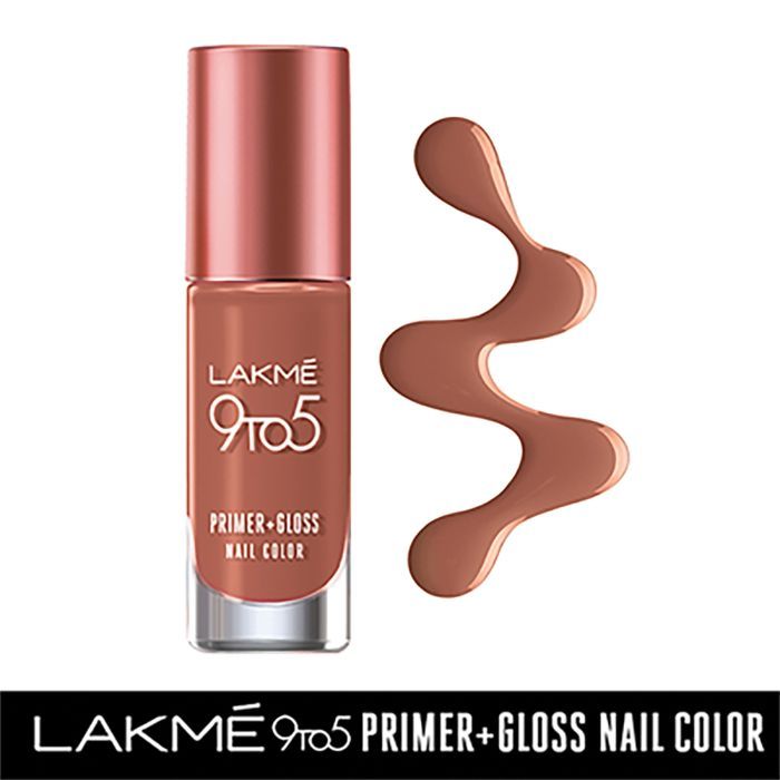 Buy Lakme 9to5 Primer + Gloss Nail Colour, Honey Love, 6 ml - Purplle