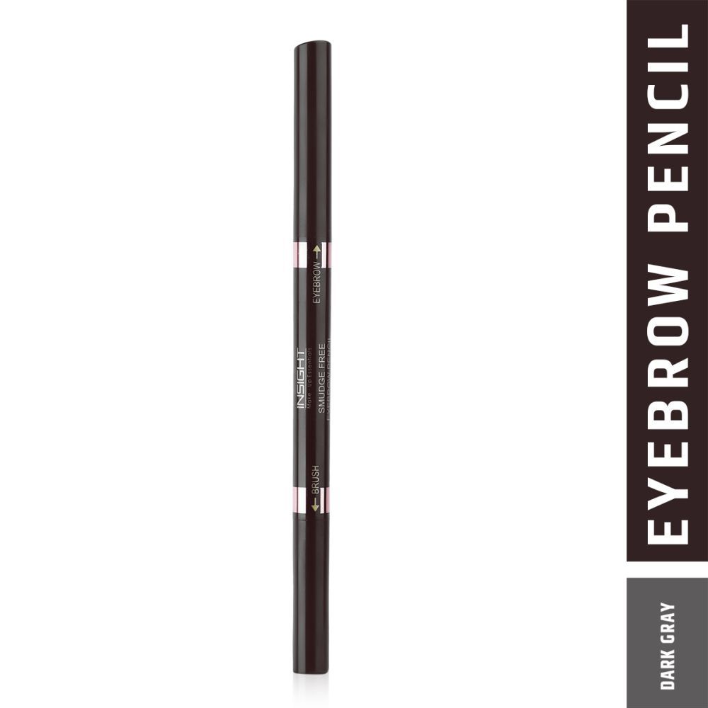 Buy INSIGHT COSMETICS SMUDGE FREE EYEBROW PENCIL_DARK GRAY - Purplle