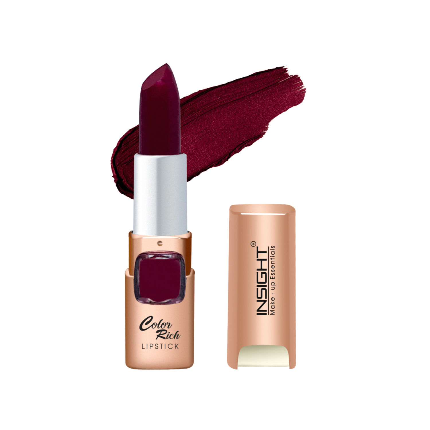 Buy Insight Color Rich Liptick (L-23)_Red Rum (Metallic) - Purplle