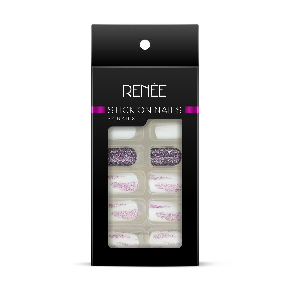 Buy RENEE Stick On Nails DN 01 17 gm - Purplle