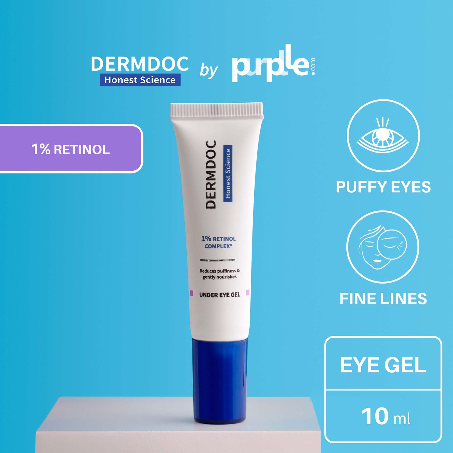 Retinol under shop eye cream