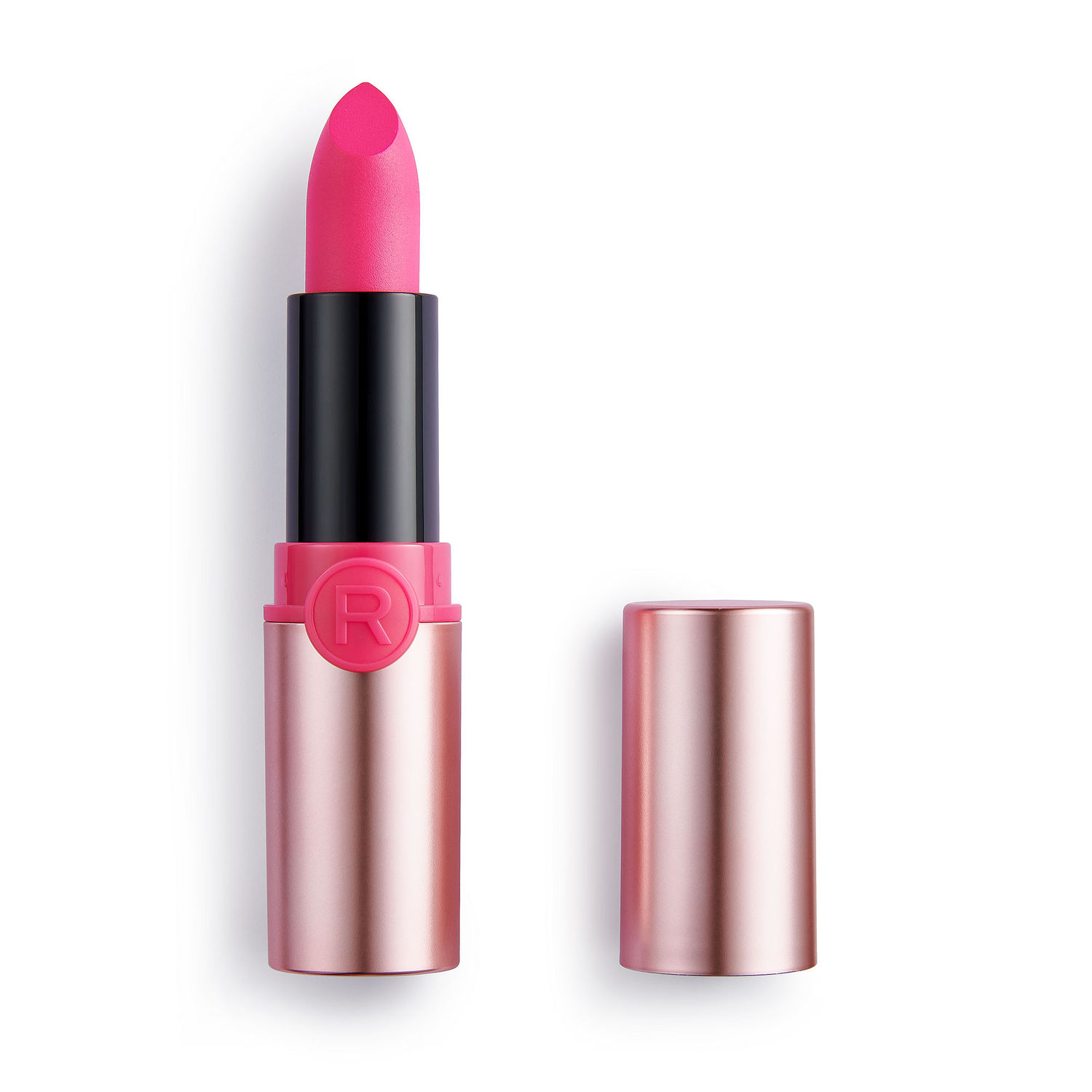 Buy Revolution Powder Matte Lipstick flamingo - Purplle