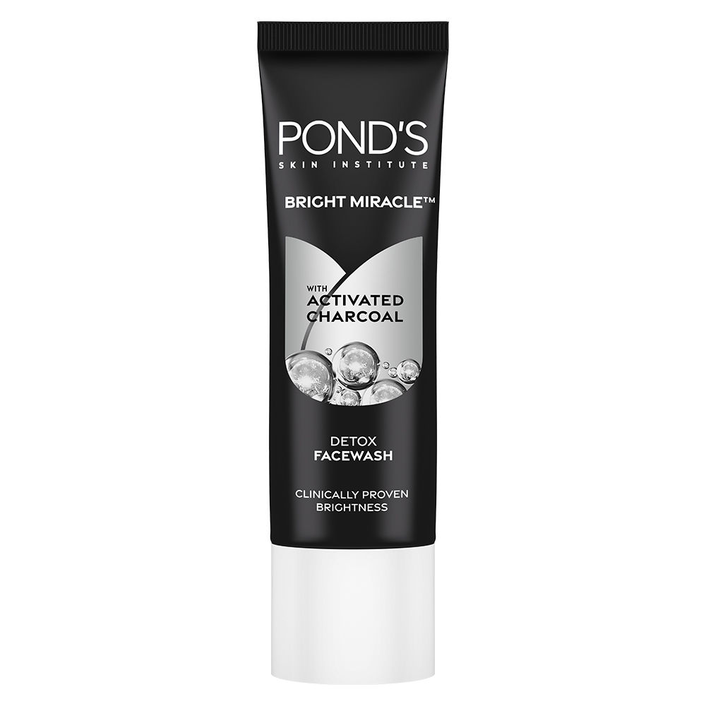 Buy Pond's Pure Detox Anti-Pollution Purity Face Wash With Activated Charcoal, 15 g - Purplle