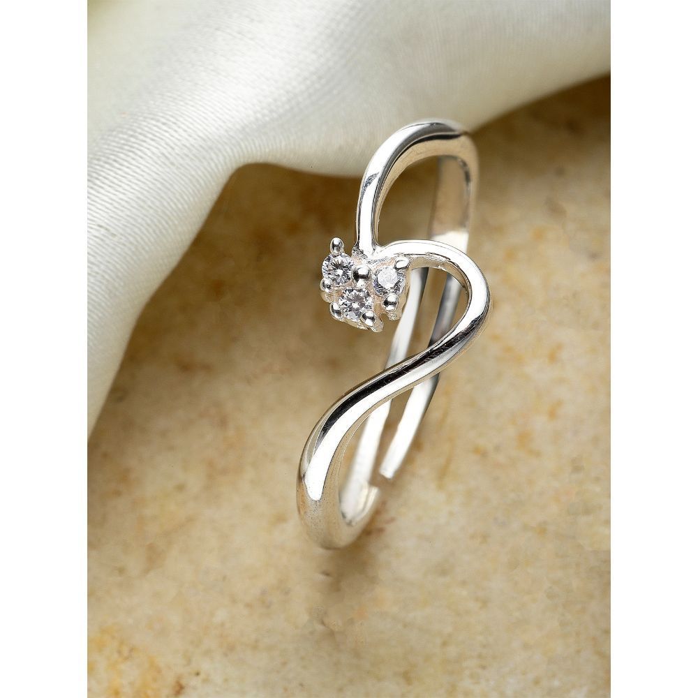 925 sterling silver gorgeous heart design handmade toe ring, toe band  stylish women's brides jewelry, india traditional jewelry ytr52 | TRIBAL  ORNAMENTS