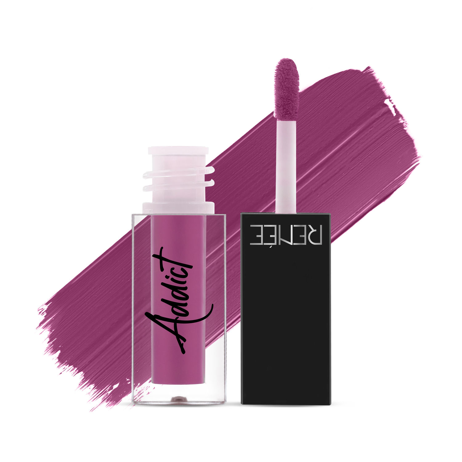 Buy RENEE Addict Liquid Lip Tint Wine Berry, 2ml - Purplle