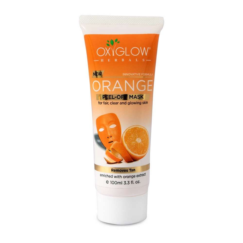 Buy OxyGlow Herbals Orange Peel of Mask, 100 g, Instant Glow, Even Skin - Purplle