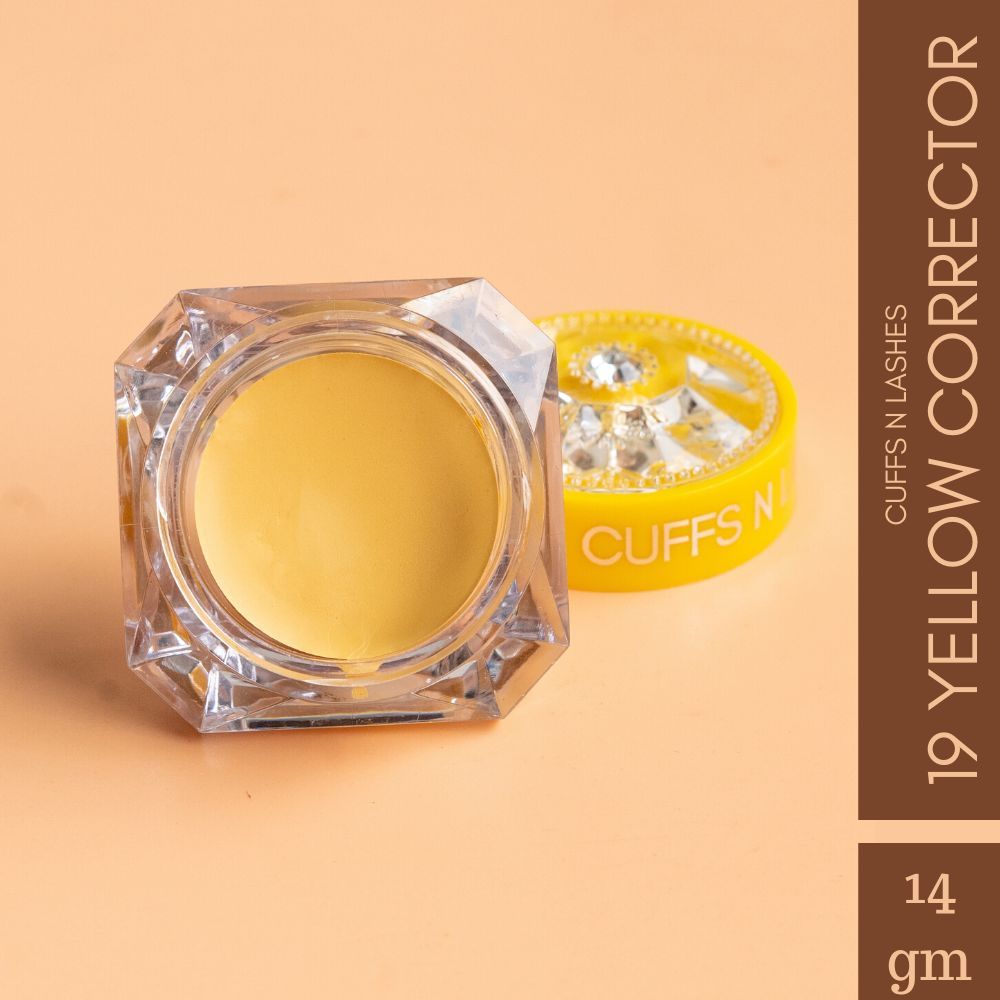 Buy Cuffs N Lashes Cover Pots, Concealer, Yellow Corrector - Purplle