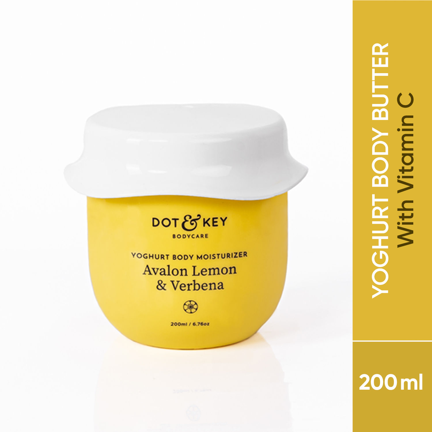 Buy Dot & Key Yoghurt Body Moisturizer Avalon Lemon & Verbena (200 ml) - Purplle