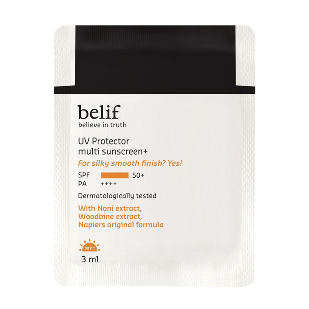 Buy BELIF UV protector multi sun screen 3ml - Purplle