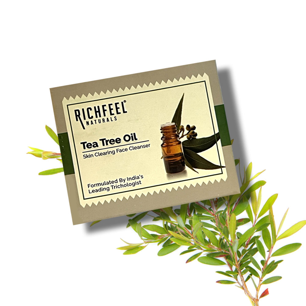 Buy Richfeel Tea Tree Oil Cleanser (50 g) - Purplle