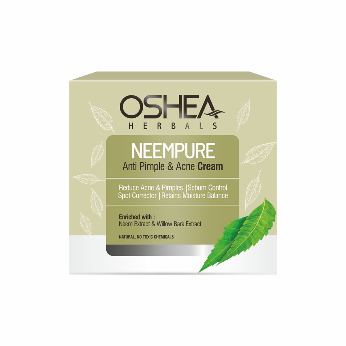 Buy OSHEA HERBALS Neempure Anti Acne & Pimple Cream - Purplle