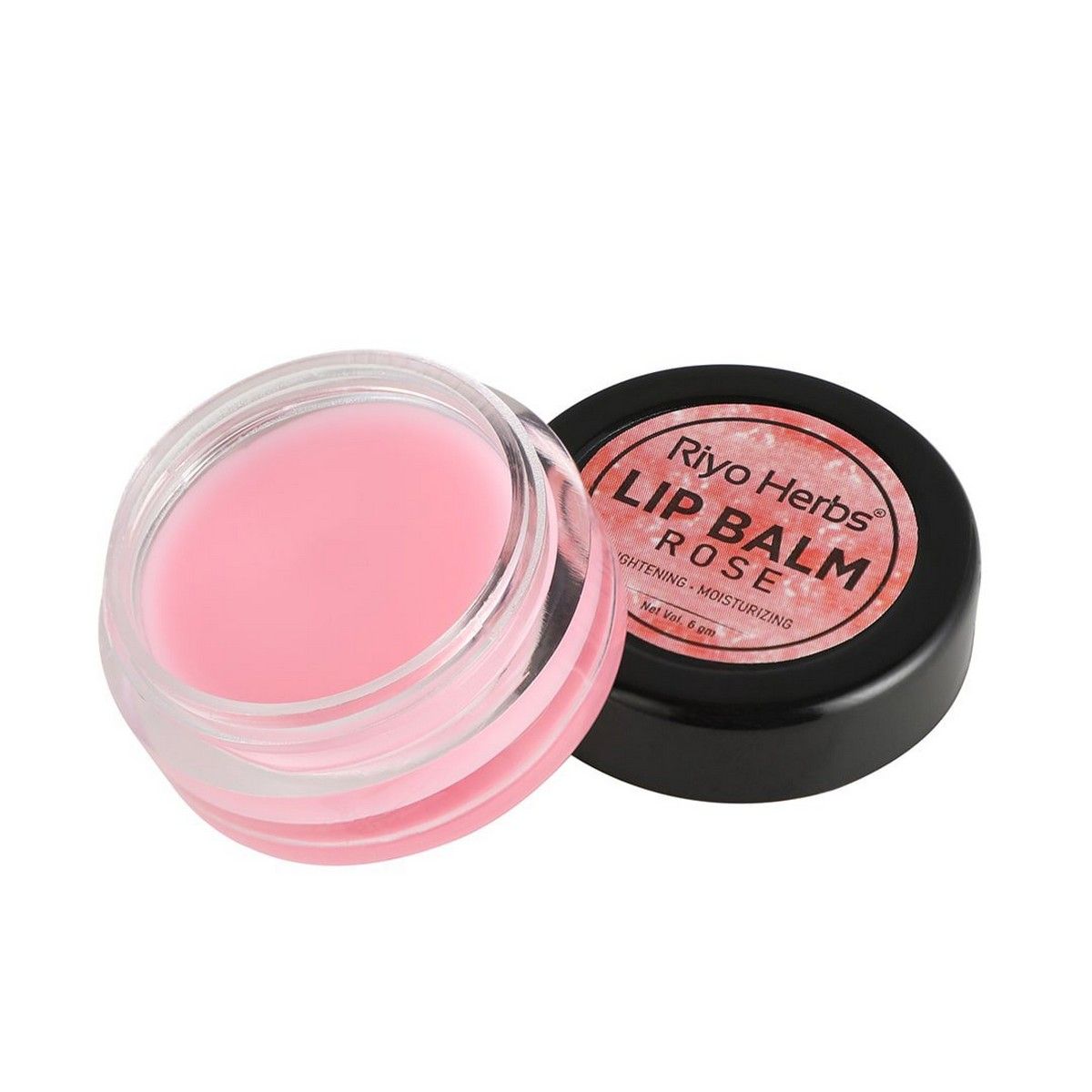 Buy Riyo Herbs Rose Lip Balm With Shea Butter & Beeswax for Help moisture & lighten dark lips, 6 gm - Purplle