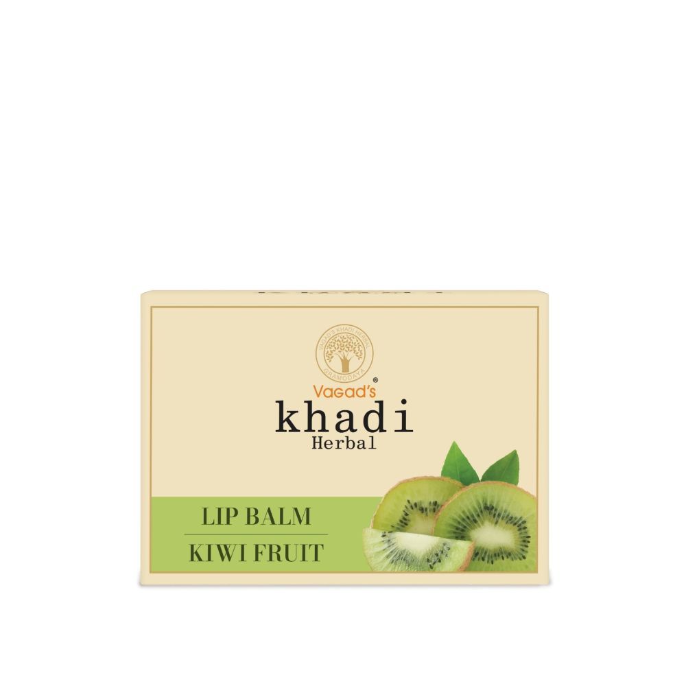 Buy Vagad's Khadi Kiwi Fruit Lip Balm (Pack of 2) - Purplle