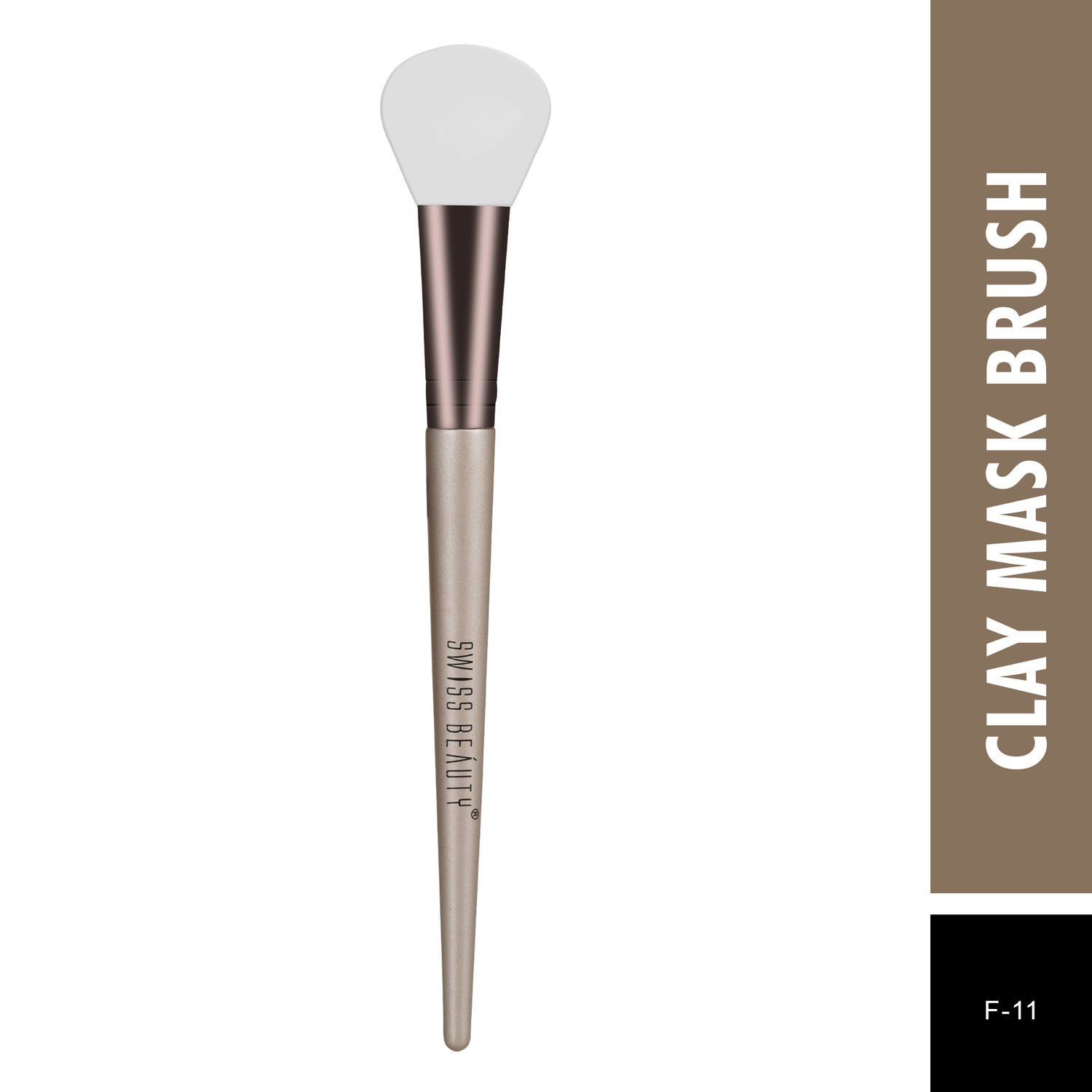 Buy Swiss Beauty Clay Mask Brush 1 Pc - Purplle