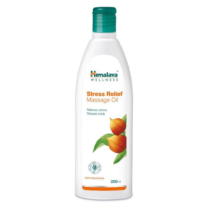 Buy Himalaya Wellness Stress Relief Massage Oil (200 ml) - Purplle