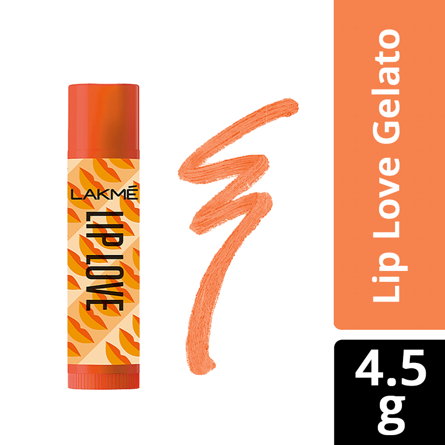 Buy Lakme Lip Love Gelato Chapstick - Fresh Orange - Purplle