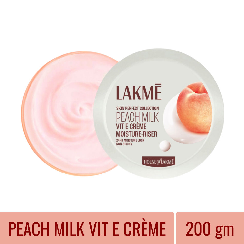 Buy Lakme Peach Milk Soft creme, 200 g - Purplle