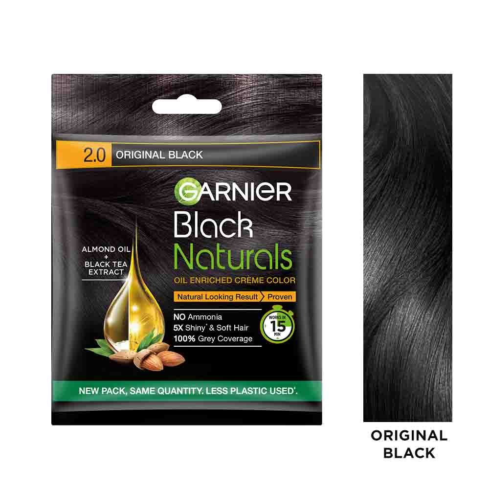 Buy Garnier Black Naturals Shade 2 20g + 20ml - Purplle