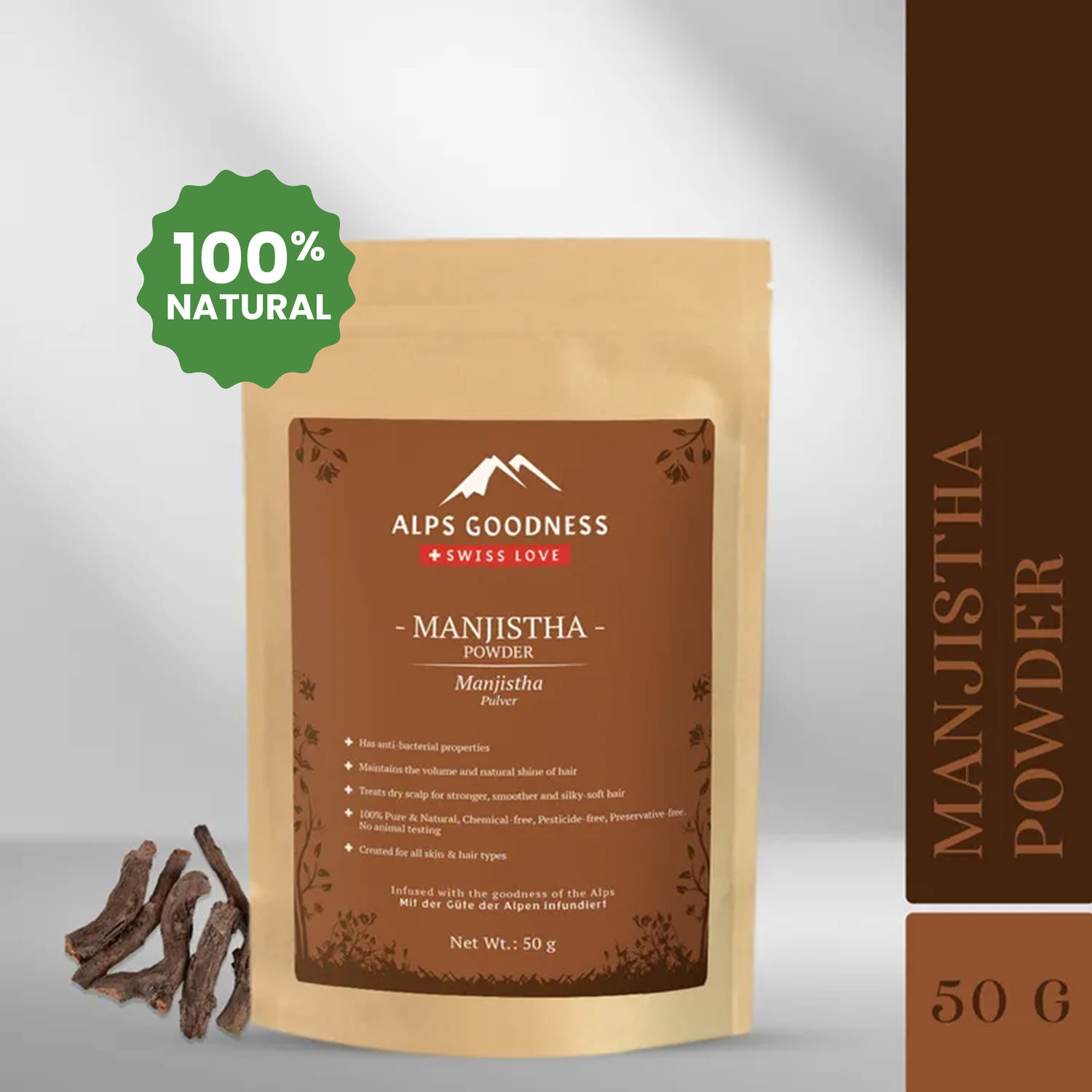 Buy Alps Goodness Powder - Manjistha (50 gm) - Purplle