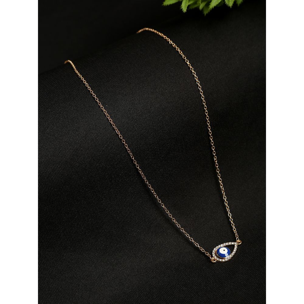 YouBella Gold Toned Gold Plated Necklace