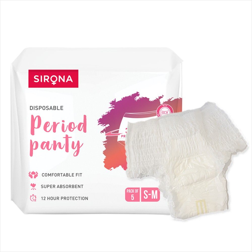 Sirona Disposable period panties - S-M