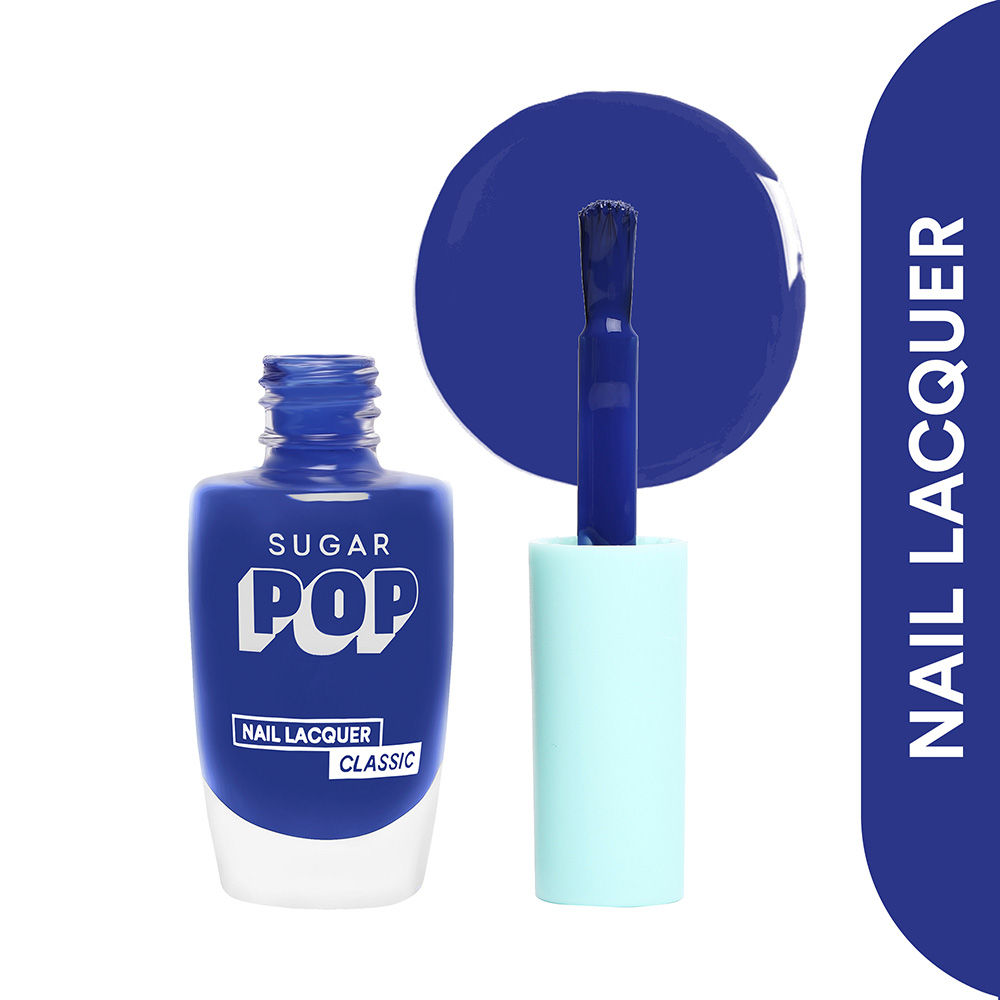 Buy SUGAR POP Nail Lacquer - 23 Ocean Drive (Royal Blue) – 10 ml -Dries in 45 seconds l Quick-Drying, Chip-Resistant, Long Lasting l Glossy High Shine Nail Enamel / Polish for Women - Purplle